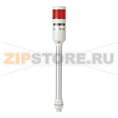 Колонна сигнальная, светодиодная, Ø: 45 мм Autonics PL4MB-1FF-R 