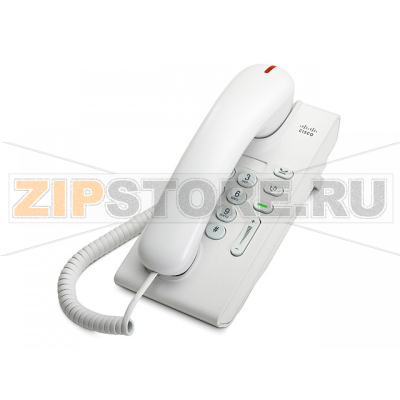 IP-телефон 48 В/DC, 1xFE (PoE), 1 линия, SIP/SCCP, без LCD Cisco CP-6901-WL-K9 