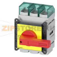 ГЛАВНЫЙ КОНТРОЛЬНЫЙ ВЫКЛЮЧАТЕЛЬ 3-ПОЛЮСА FRONT MOUNTING FOUR-HOLE MOUNTING ROTARY ACTUATOR BLACK Siemens 3LD2405-0TK13