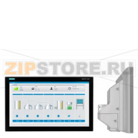 SIMATIC HMI TP1900 Comfort PRO, корпусная панель серии Comfort в исполнении PRO для подвесного монтажа с модулем расширения, сенсорное управление, широкоформатный TFT-дисплей с диагональю 19", 16 млн цветов, интерфейс Profinet, интерфейс MPI/PROFIBUS DP,
