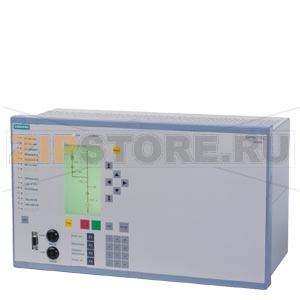 контроллер присоед. выс. напр. SIPROTEC 4 реле размер корпуса 1/1 7XP20 сборка: блок процессора с источником питания, входы/выходы: 35 однопозиционных сообщений 22 однополюсн. одиночн. команды 3 одиночн. команды с общ.точкой 1 конт. испр-сти, в кач. замык 