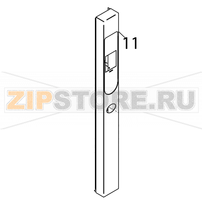Control panel Fagor VG-201 Control panel Fagor VG-201Запчасть на деталировке под номером: 11Название запчасти Fagor на английском языке: Control panel VG-201.