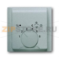 Накладка для терморегулятора, серебристый металлик ABB 2CKA001710A3747