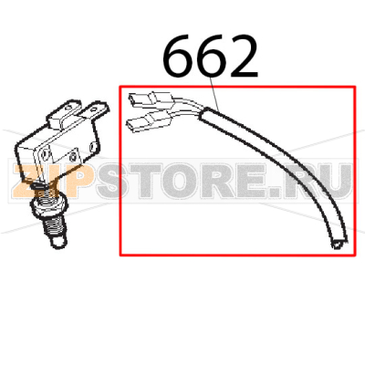 Cavetto micro Sirman Agata 250 Cavetto micro Sirman Agata 250Запчасть на деталировке под номером: 662