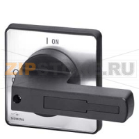 ПОВОРОТНЫЙ АКТУАТОР ЧЕРНЫЙ ДЛЯ 3LD23/24 160/250A ДЛЯ FRONT MOUNTING FOUR-HOLE MOUNTING Siemens 3LD9243-1B
