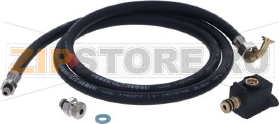 TUBO FLESSIBILE CON SQUADRETTA DI FISS. 