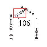 Forcella x rotel. battente LX Sirman Anniversario 300 Forcella x rotel. battente LX Sirman Anniversario 300Запчасть на деталировке под номером: 106