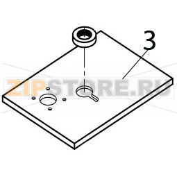 Evaporator support plate Brema M 350 Split Evaporator support plate Brema M 350 SplitЗапчасть на деталировке под номером: 3Название запчасти Brema на английском языке: Evaporator support plate M 350 Split.