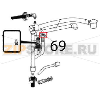 Elbow FF 3/4&quot;&quot; Angelo Po FC241G Elbow FF 3/4"" Angelo Po FC241GЗапчасть на деталировке под номером: 69