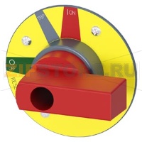 ДОПОЛНИТЕЛЬНАЯ РУКОЯТКА ДЛЯ ПОВОРОТНОГО ПРИВОДА С УСТАНОВКОЙ НА ДВЕРЬ АВАРИЙН. ОСТАНОВ. ПРИНАДЛЕЖНОСТЬ ДЛЯ 3VA2 250/400/630 Siemens 3VA9487-0GC05