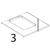 Vasca umidita inox Unox XL 193
