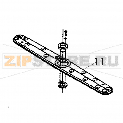 Wash distributor Fagor FI-120 Wash distributor Fagor FI-120Запчасть на деталировке под номером: 11Название запчасти Fagor на английском языке: Wash distributor FI-120.
