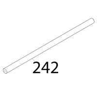 Barra tonda carr. Sirman Canova 300