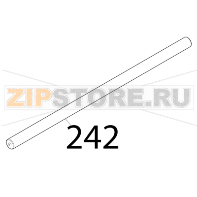 Barra tonda carr. Sirman Canova 300 Barra tonda carr. Sirman Canova 300Запчасть на деталировке под номером: 242