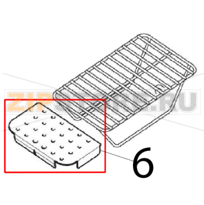 False bottom ass. y Angelo Po 0A1CP1E False bottom ass. y Angelo Po 0A1CP1EЗапчасть на деталировке под номером: 6