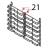 Perno p/vassoi Angelo Po BX61E