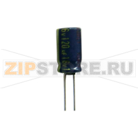 Конденсатор 22 мкФ, 63 В, (ØxВ) 6.3х11.2 мм, 1 шт Panasonic EEUFC1J220H