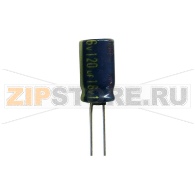 Конденсатор 22 мкФ, 63 В, (ØxВ) 6.3х11.2 мм, 1 шт Panasonic EEUFC1J220H 