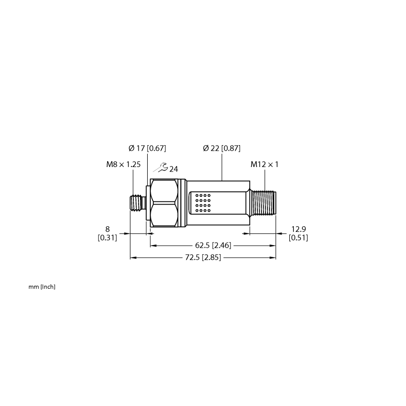 Датчик вибрации и температуры Turck CMVT-M8TA1X-LI2IOL-H1141 