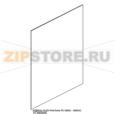 Internal glass 944x764x6 TFL Unox XB 803 Internal glass 944x764x6 TFL Unox XB 803Запчасть на деталировке под номером: 90Название запчасти на английском языке: Internal glass 944x764x6 TFL Unox XB 803