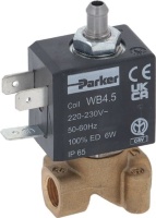 SOLENOID NC 3WAY 1/8-1/8 RUBBER CLAMP