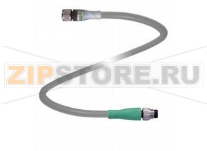 Кабель датчика-исполнительного устройства Connection cable V3-GM-E2-BK10M-PUR-U-V3-GM Pepperl+Fuchs Описание оборудованияConnection cable, M8