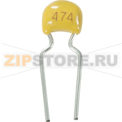 Конденсатор керамический 220 пФ, радиальный, 100 В/DC, 5%, 1 шт Holystone RDCN221J101DKA 