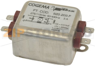 FILTRO ANTIDISTURBO COGEMA 820.203.F 