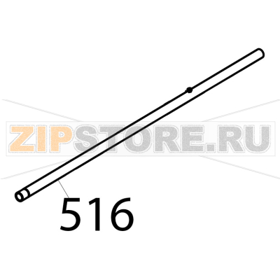 Cleaning system pipe D.10, inox, L=300 mm Tecnoinox EFB10DSL Cleaning system pipe D.10, inox, L=300 mm Tecnoinox EFB10DSLЗапчасть на деталировке под номером: 516