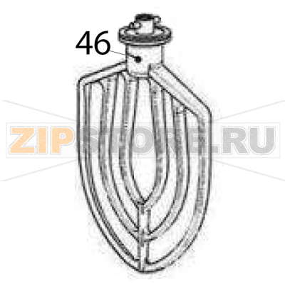Pala Sigma BMR 60 Pala Sigma BMR 60Запчасть на деталировке под номером: 46