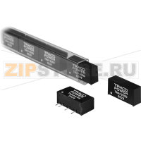 Преобразователь DC/DC, печатный монтаж, 5 V/DC, 200 mA, 1 W Traco Power TMA 0505S