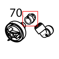 Female reduction coupling pipe 1/4-1/8 Tecnoinox GFB10DS