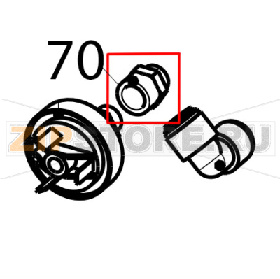 Female reduction coupling pipe 1/4-1/8 Tecnoinox GFB10DS Female reduction coupling pipe 1/4-1/8 Tecnoinox GFB10DSЗапчасть на деталировке под номером: 70