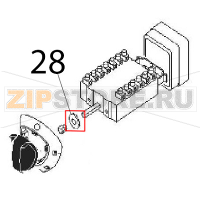 Thermostat protect. Angelo Po 1G1PE1EV Thermostat protect. Angelo Po 1G1PE1EVЗапчасть на деталировке под номером: 28