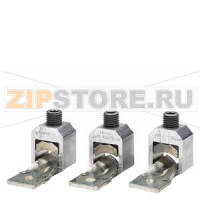 АКСЕССУАР ДЛЯ DISCONNECTOR-FUSES IN-LINE ТИП, CAN BE PLUGGED IN, NH00 CONNECTING TERMINALS BASIC TERMINALS ДЛЯ 2- AND 3-ПОЛЮСА DEVICES 10 - 95 SQ. MM Siemens 3NJ6923-1BA00