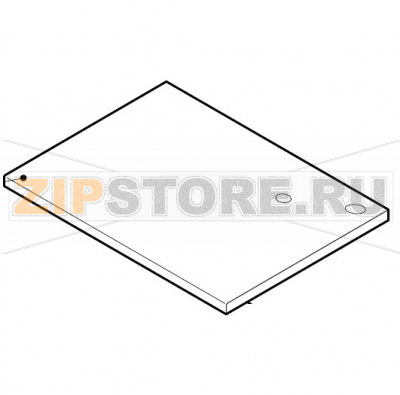 Cover panel Lainox MVE051P                                                                                            Cover panel Lainox MVE051PЗапчасть на сборочном чертеже под номером: 10Название запчасти на итальянском языке языке: Cover panel Lainox MVE051P
