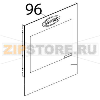 Vetro esterno ser. 471x557x4, chiaro TFL Unox XVC 204 Vetro esterno ser. 471x557x4, chiaro TFL Unox XVC 204Запчасть на деталировке под номером: 96