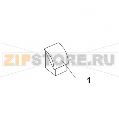 Knee, Plug Button Bear Varimixer AR40 VL-1S                                                                               Knee, Plug Button Bear Varimixer AR40 VL-1SЗапчасть на сборочном чертеже под номером: 1Название запчасти на датском&nbsp;языке: Knee, Plug Button Bear Varimixer AR40 VL-1S