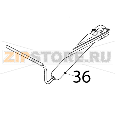 Heat exchanger Hoshizaki IM-65NE Heat exchanger Hoshizaki IM-65NEЗапчасть на деталировке под номером: 36