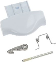 DOOR HANDLE WHITE INDESIT C00049411
