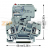 2-conductor fuse terminal block; with pivoting fuse holder; for 5 x 20 mm miniature metric fuse; with blown fuse indication by LED; 15 - 30 V; for DIN-rail 35 x 15 and 35 x 7.5; 4 mm; CAGE CLAMP®; 4,00 mm; gray Wago 281-611/281-541 - 2-conductor fuse terminal block; with pivoting fuse holder; for 5 x 20 mm miniature metric fuse; with blown fuse indication by LED; 15 - 30 V; for DIN-rail 35 x 15 and 35 x 7.5; 4 mm; CAGE CLAMP®; 4,00 mm; gray Wago 281-611/281-541