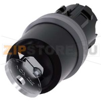 АКТУАТОР ПОВОРОТНОГО ПЕРЕКЛЮЧАТЕЛЯ С КЛЮЧОМ IKON, 22MM, КРУГЛ., ПЛАСТИК С МЕТАЛЛИЧЕСКИМ ФРОНТАЛЬНЫМ КОЛЬЦОМ, НОМЕР ЗАМКА 360012K1, С 2 КЛЮЧАМИ, 2 КОММУТАЦИОННЫХ ПОЛОЖЕНИЯ: O<I, БЕЗ ФИКСАЦИИ, УГОЛ ПОВОРОТА РУКОЯТКИ 45 ГРАД. : 10:30Ч./12Ч., ПОЛОЖЕНИЕ ИЗЪЯТИ