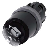АКТУАТОР ПОВОРОТНОГО ПЕРЕКЛЮЧАТЕЛЯ С КЛЮЧОМ IKON, 22MM, КРУГЛ., ПЛАСТИК С МЕТАЛЛИЧЕСКИМ ФРОНТАЛЬНЫМ КОЛЬЦОМ, НОМЕР ЗАМКА 360012K1, С 2 КЛЮЧАМИ, 2 КОММУТАЦИОННЫХ ПОЛОЖЕНИЯ: O<I, БЕЗ ФИКСАЦИИ, УГОЛ ПОВОРОТА РУКОЯТКИ 45 ГРАД. : 10:30Ч./12Ч., ПОЛОЖЕНИЕ ИЗЪЯТИ