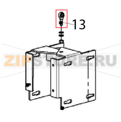 Joint head M10 R Escher PM 60-V Joint head M10 R Escher PM 60-VЗапчасть на деталировке под номером: 13
