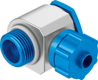 Штуцер угловой с накидной гайкой Festo LCK-1/4-PK-6
