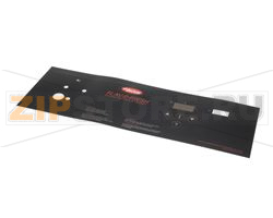 CONTROL PANEL DECAL FDWD 