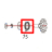 Spring, ribbon rewind, D22.5*D0.8*6N Godex RT700