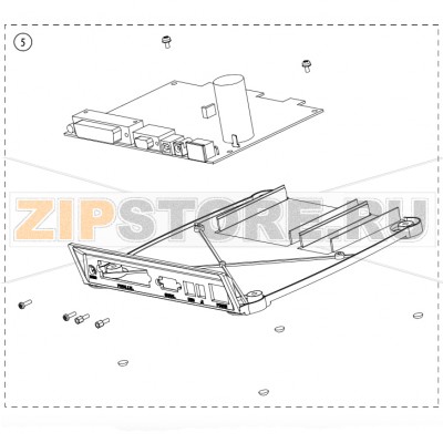 Главная плата с основанием, 203dpi / 300dpi, с RTC, 8MB Datamax E-4205e Mark II Материнская плата (системная плата, главная плата логики) с основанием, 203dpi / 300dpi, с RTC, 8MB Datamax E-4205e Mark IIЗапчасть на сборочном чертеже под номером: 3Название запчасти Datamax на английском языке: Assy, Tray 203/300dpi w/ RTC &amp; 8MB Flash