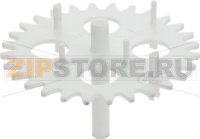 WHEEL FOR SOLUBLES HOPPER