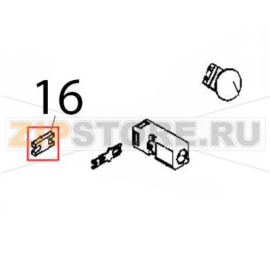 Spacer fork micro Rollmatic CP 42 Spacer fork micro Rollmatic CP 42Запчасть на деталировке под номером: 16